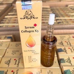 Chính hãng [Chính hãng] Serum Collagen X3 Xóa Thâm Nám Căng Bóng Da Mỹ Phẩm Đông Anh 20ml