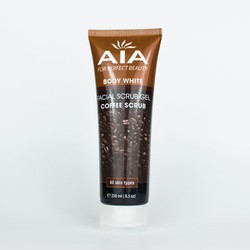 Chính hãng Gel tẩy tế bào da chết cà phê toàn thân AIA Facial Scrub 250ml