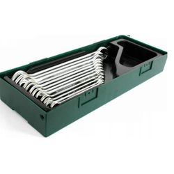 Bộ cờ lê tròng 12 chi tiết (8-22 mm), có khay đựng Jonnesway W26112SP