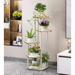 Kệ Trồng Cây Lắp Ráp Trong Nhà Phong Cách Tây Âu Golden Luxury 5F