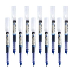 Bút bi lỏng trực tiếp 0.5mm - Set 6 cây bút viết mượt mà với chất liệu PP