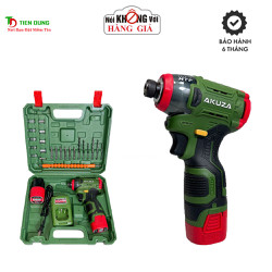 Máy chuyên vít pin 16.8V Akuza CV2 Không Chổi Than, Tốc Độ Vòng Tua Cực Nhanh
