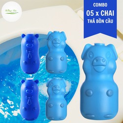 Combo 05 x chai thả bồn cầu khử mùi, diệt khuẩn