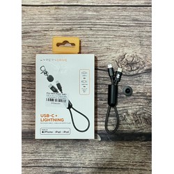 Cáp sạc 18w  hyperdrive keychain 0,2m MFI