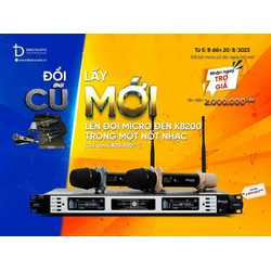 [HCM] Micro không dây đèn dB Acoustic K8200 - Hàng Chính Hãng - Công ty Thiên Phúc