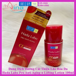 Cam kết Dung dịch dưỡng chuyên biệt Hada Labo chống lão hóa 100ml