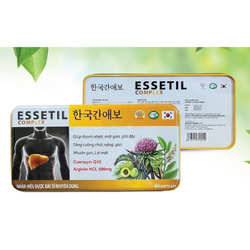 ESSETIL COMPLEX bổ ban, mát gan giải độc, giúp bảo vệ gan, tăng cường chức năng gan