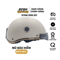 Mũ Bảo Hiểm HPRO Nhám Chính Hãng, Có Nhiều Màu Để Lựa Chọn, Phù Hợp Cho Cả Nam Và Nữ, An Toàn, Thời Trang