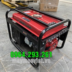 Máy phát điện chính hãng Media Line MLG3500E đề nổ, có AVR tự ngắt khi quá tải công suất 3KW tại Bình Định