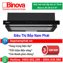 [HÀ NỘI]Máy hút mùi âm tủ 70cm Binova BI-28-GT-07