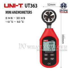 Máy Đo Vận Tốc Gió Điện Tử UNI-T UT363