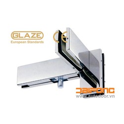 Kẹp đỉnh F phải, cốt 01 Glaze - Inox 304 bóng Đại Phong Autodoor