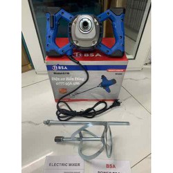 Máy khuấy sơn đánh bột 6 cấp độ 2 tay cầm chính hãng BSA 6116 2100W