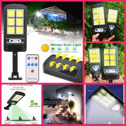 1 ĐÈN LED CHIẾU SÁNG NĂNG LƯỢNG MẶT TRỜI CẢM BIẾN THÔNG MINH MẪU MỚI HÀNG CAO CẤP