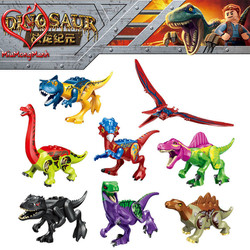 Bộ 8 Khủng Long Siêu Đẹp Dinosaur Đồ Chơi Lắp Ráp Xếp Hình YG MOC DIY