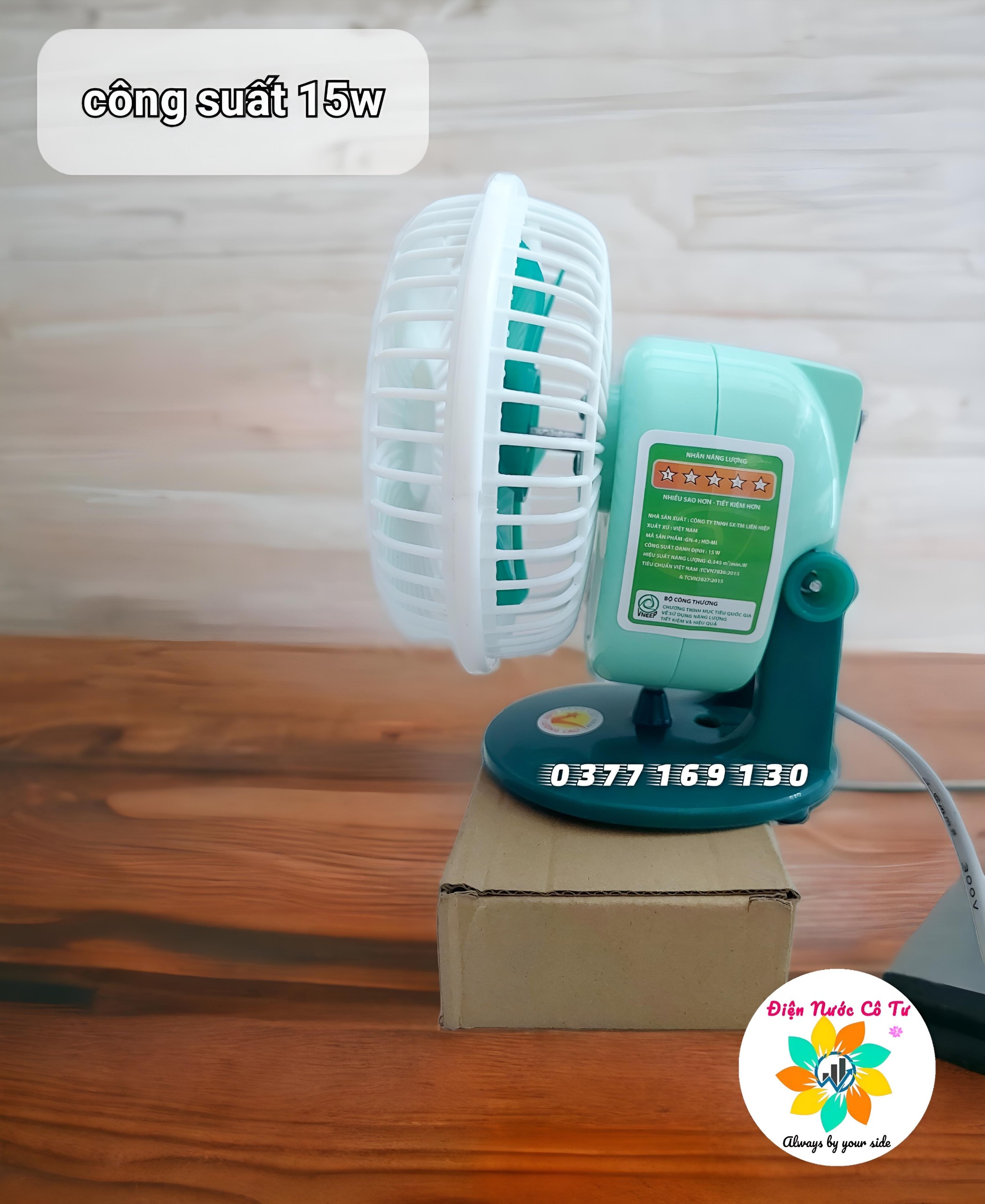 Quạt để bàn mini điện 220V siêu chất Lifan GN4 (Mã SP: Quạt mini để bàn Lifan GN4)