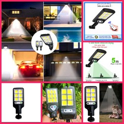 ĐẲNG CẤP VỚI ĐÈN LED CHIẾU SÁNG NĂNG LƯỢNG MẶT TRỜI CẢM BIẾN TỰ ĐỘNG BẬT TẮT ĐÈN BẰNG HỒNG NGOẠI LOẠI TỐT