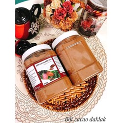 Set 2 hũ Bột cacao Đăk Lăk nguyên chất hũ 500 gram