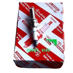 Bugi Toyota Vios, Camry, mã sản phẩm 90919-01253, hàng Toyota Denso, chân 12mm, dài 85mm.