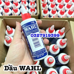 Dầu tra tông đơ , tra kéo chính hãng WAHL 118ml