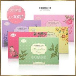 Chính hãng Giấy Thấm Dầu Maycrete 100 tờ hàng nội địa trung - Giấy Thấm Dầu Hann chế Bã Nhờn và Bụi Bẩn
