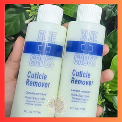 Nước làm mềm da nail Blue Cross chính hãng nhập khẩu từ Mỹ - không cần ngâm nước (177ml)