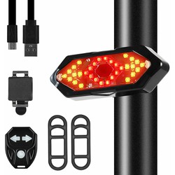 Đèn Tín Hiệu Xe Đạp Có Remote điều khiển tích hợp chống nước SMD HORN (đạt chuẩn CE)