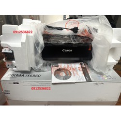 Máy in phun màu khổ A3 Canon Pixma IX6860 in qua Wifi