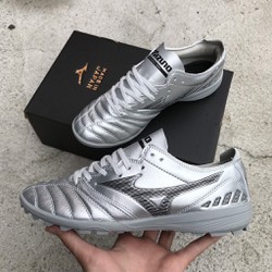 Mizuno Morelia Neo III Pro As 2022 bạc đôi giày đá sân cỏ nhân tạo cao cấp