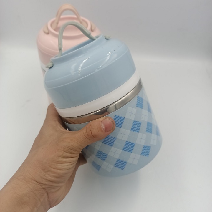 Cặp lồng cơm giữ nhiệt 1 tầng ruột inox cao cấp (Mã SP: Cặp lồng  giữ nhiệt 1T)