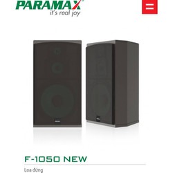 Đôi Loa đứng PARAMAX  F1050 NEW , 1050w, Bas 30, hàng chuẩn hãng (được xem hàng trước khi thanh toán)