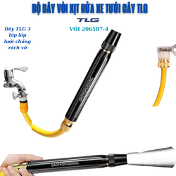 Đầu vòi xịt tăng áp mini bằng hợp kim nhôm có siết vòi đi kèm phun nước rửa xe, tưới cây tăng áp đa năng. 206587-4 B Vòi xịt nước tăng áp bằng hợp kim nhôm thông minh rửa xe, tưới cây có đầu xoay thay đổi tia nước tiện lợi .+ tặng đai nối dây
