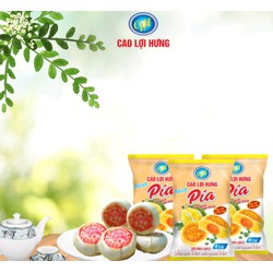 LỐC 3 GÓI BÁNH PÍA ĐẬU XANH - SẦU RIÊNG CÂY 4 CÁI 160G
