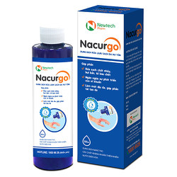 NACURGO 125ml - Dung dịch làm sạch da hư tổn