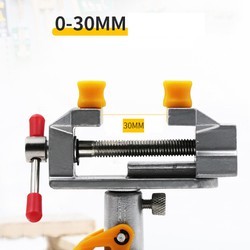 Ê tô, đế kẹp mini 0-30mm xoay 360 độ, đế hít