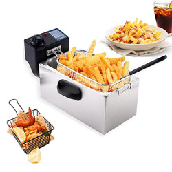 Bếp Chiên Dầu  Bếp Chiên Đơn LDEH41 4 lít 220V_2000W  Bếp Chiên Chiên Gà Rán  Khoai Tây... Electric Fryer PVN4887