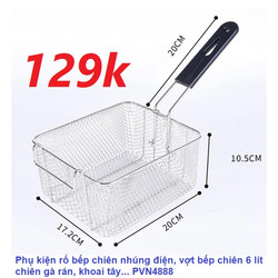 BẾP CHIÊN NHÚNG  BẾP CHIÊN 220V_2500W CHIÊN GÀ RÁN  KHOAI TÂY...