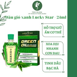 Dầu gió xanh Lucky Star - 24ml