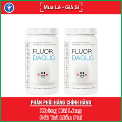Fluor Daglig Pharmatech 90 viên - Ngăn ngừa sâu răng , bảo vệ răng chắc khỏe - Yes
