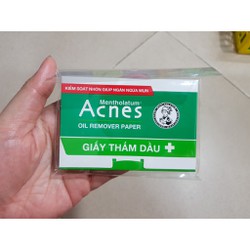Chính hãng Giấy thấm dầu Rohto Acnes 100 tờ