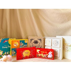 Hộp Đựng Bánh Trung Thu (Hộp đựng 4 cái) Sendo viettinmart