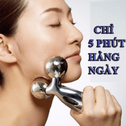 [HCM]Cây Lăn mɑssage Mặt 3D Hàn Quốc (Loại Lớn)