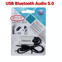 Usb bluetooth 5.0 cho loa và ampli hjx-001 phạm vi hoạt động 8 đến 10m biến loa thường thành loa bluetooth