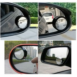 [HCM]Gương Cầu Lồi Hỗ Trợ Xóa Điểm Mù Ôtô Dán Kính Chiếu Hậu