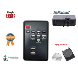 Remote Điều khiển máy chiếu INFOCUS IN100 IN102 IN104 IN105 IN106 T104 X16 X17 XS1  hàng zin Mới Tặng kèm Pin
