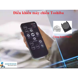 Remote Điều khiển máy chiếu Toshiba TLP-XC2500A TLP-X3000A TDP-SP1 TDP-SP2 TDP-S21 TDP-S25 S35 Hàng zin mới Tặng Kèm Pin