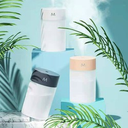 Xiaomi Air Humidifier Mini Máy Xông Tinh Dầu Tạo Độ Ẩm Máy Phun Sương Mini Có Đèn LED Xoay Vòng Mini Máy Đuổi Muỗi Máy Lọc Không Khí Khuếch Tán Tinh Dầu Thơm 260ML