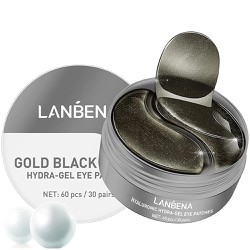 [HCM]LANBENA MẶT NẠ MẮT BLACK PEARL DƯỠNG ẨM SĂN CHẮC DA LOẠI BỎ QUẦNG THÂM MẮT EYE PATCHES EYE SERUM MOISTURIZING