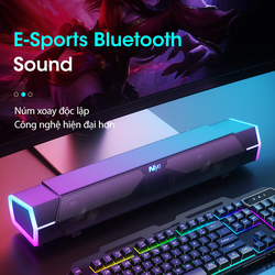 Loa Thanh Siêu Trầm Bluetooth 5.0 SoundBar DIGITECH Studio MINI - âm thành vòm 360 độ