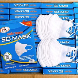 Khẩu Trang 5D Mask Famapro Nam Anh Màu Trắng
